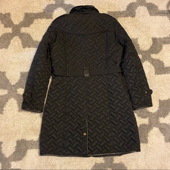 Cole Haan Midi Quilted Jacket - Picture 4 of 13